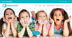 Desktop Screenshot of cokerdental.com