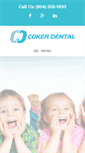 Mobile Screenshot of cokerdental.com